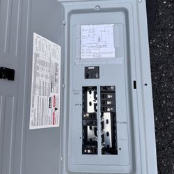 SN Series 100 Amp 30-Space 48-Circuit Indoor Main Breaker Plug-On Neutral Load Center