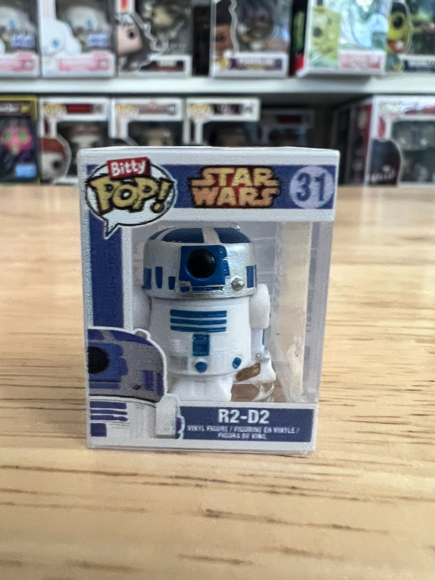 BITTY R2-D2 1" Funko Pop #31 Star Wars Movies Disney Droids Episode IV New Hope