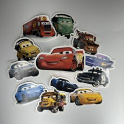 12 Cars Stickers
