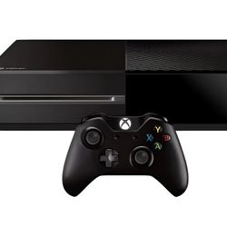 Xbox One - Black - With Controller And Cables 