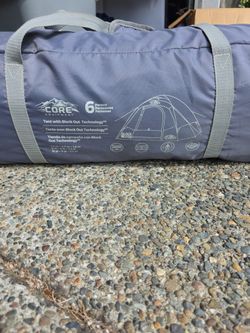 6 Person Black Out Tent