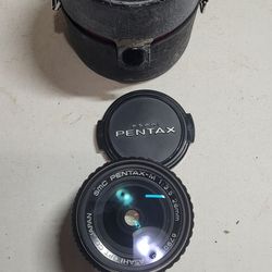 Pentax Pentax-M SMC 28mm f/3.5 manual focus PK K-Mount lens