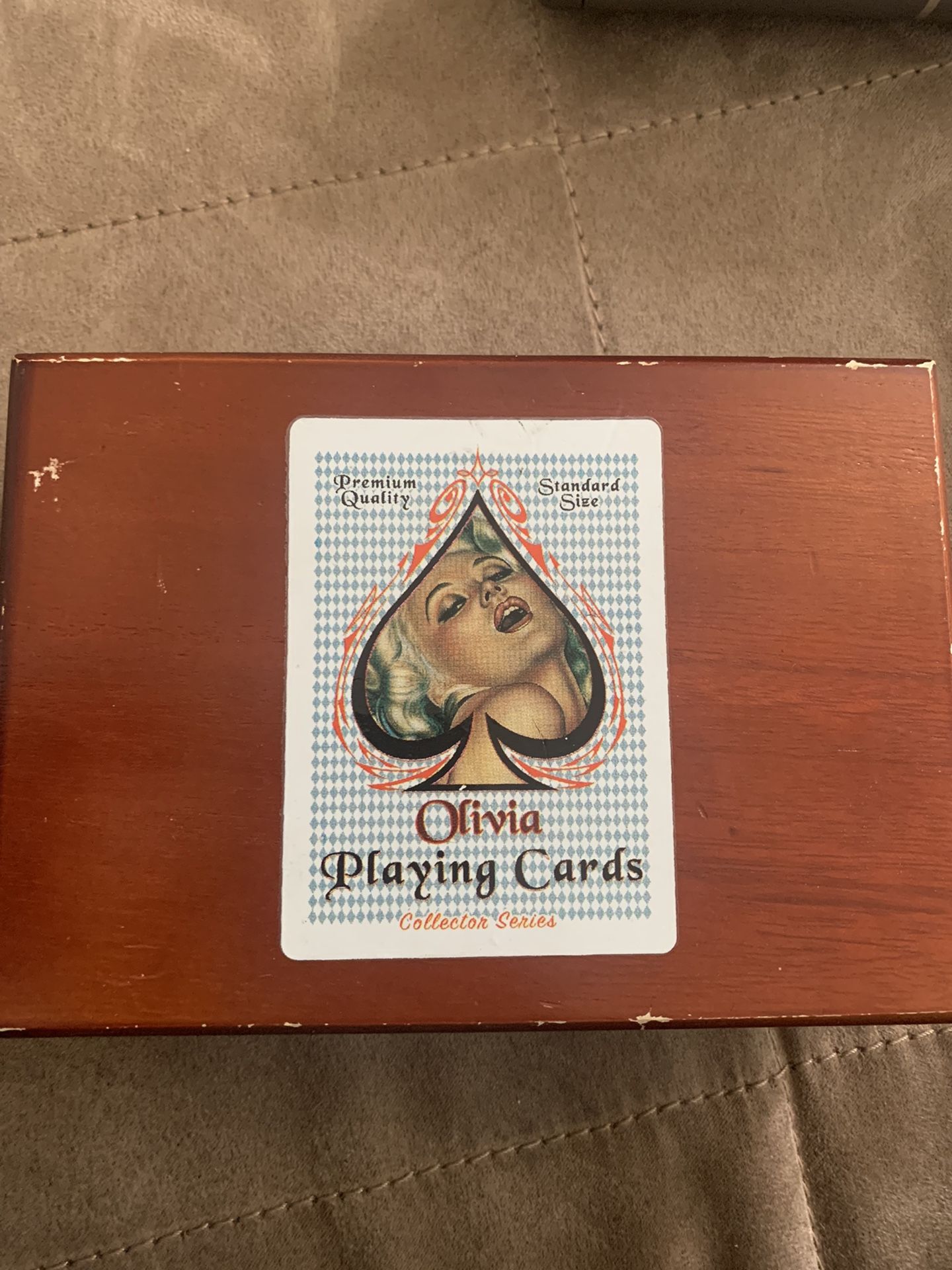 Extremely Rare Olivia De Berardinis Playing Cards Collector Series