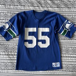 Rare Vintage Seattle Seahawks Brian Bosworth “Boz” Champion Jersey Size Large
