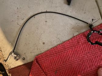 Goped brake caliper and hand lever shirt cable