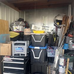 Storage Unit Full Of Gear Whole Unit 1700