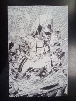 Mighty Morphin Power Rangers (2026) #1 I 1:50 Variant Edition Variant (Full Art, Cheung)