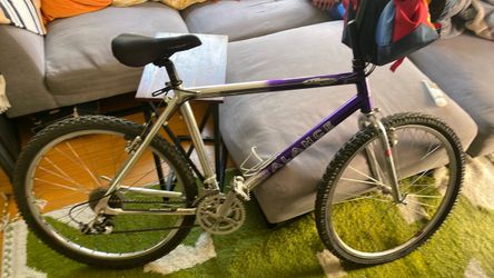 Balance Mountain Bike Purple Silver
