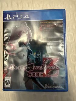 Death End Re;Quest Code Z For Playstation 4