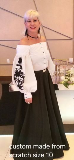 Dress custom made from scratch