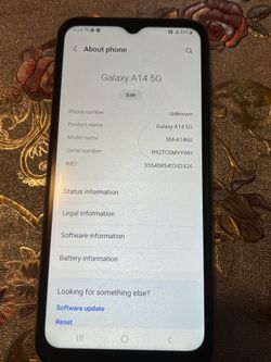 Cricket Wireless  Samsung Galaxy A14 5G - Black