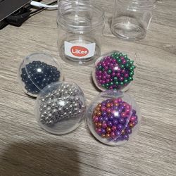 Squishy Squeeze Stress Balls Stress Relief Magentic Beads