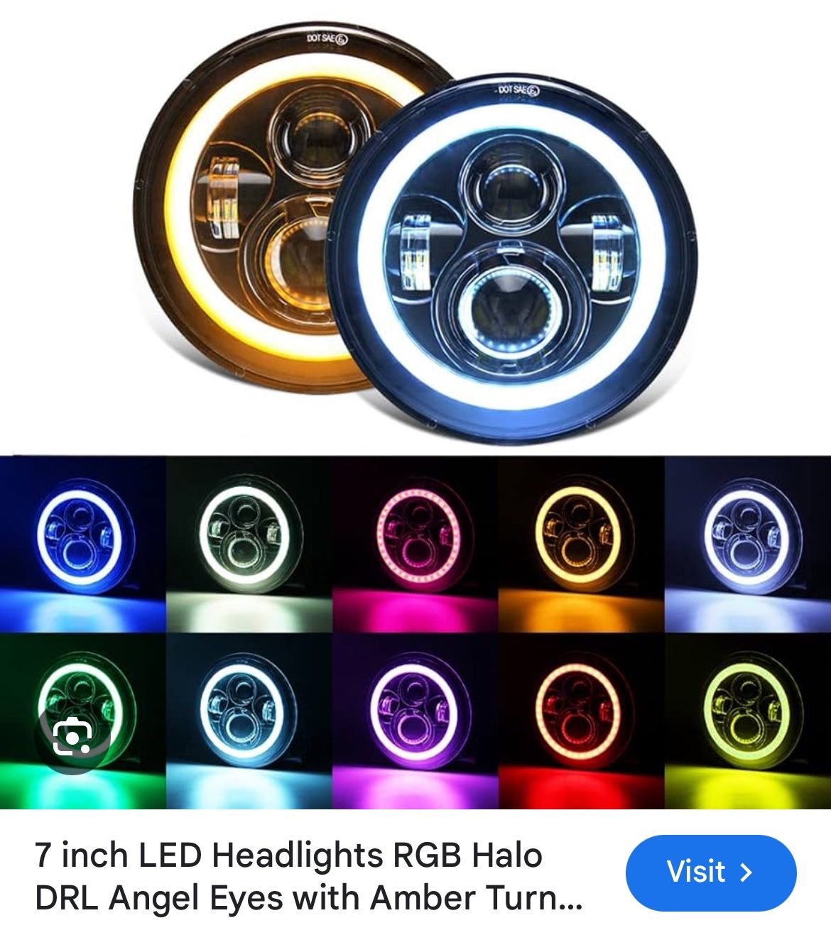 JEEP HEADLIGHT 