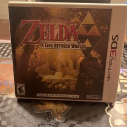*CASE ONLY* The Legend Of Zelda: A Link Between Worlds Game Case