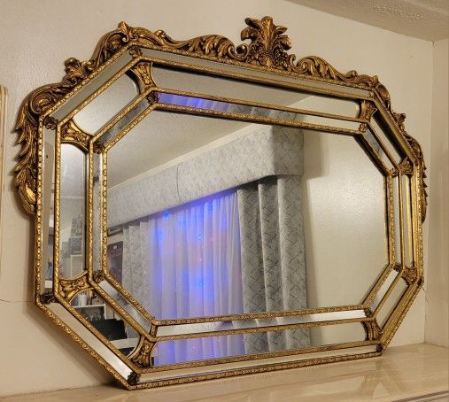 Antique Ornate Mirror 