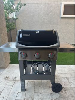 Weber Spirit II E-310 3-Burner Natural Gas Grill - Black + Cover