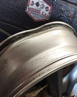 Cracked bent wheels