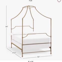 Pottery Barn Teen Maison Canopy Bed