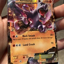 Aerodactyl EX Holo Ultra Rare Black Star Promos XY Evolutions 