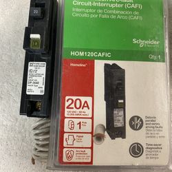 Square D 20 Amp Arc Fault