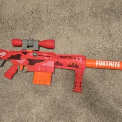 Fortnite NERF Heavy SR Sniper Rifle excellent condition