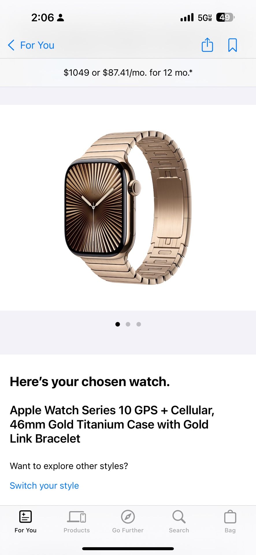 Apple Watch Series 10 46mm