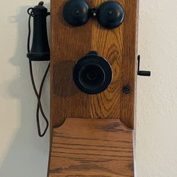 Antique Kellogg Magneto Wall Telephones
