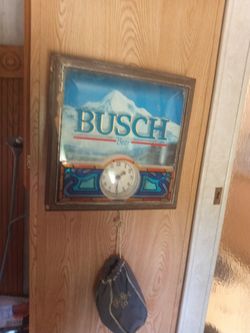 Old school Busch Clock