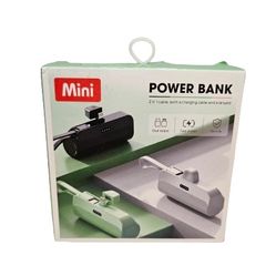 Portable Mini Powerbank For Iphone With Extra Type-C Cable