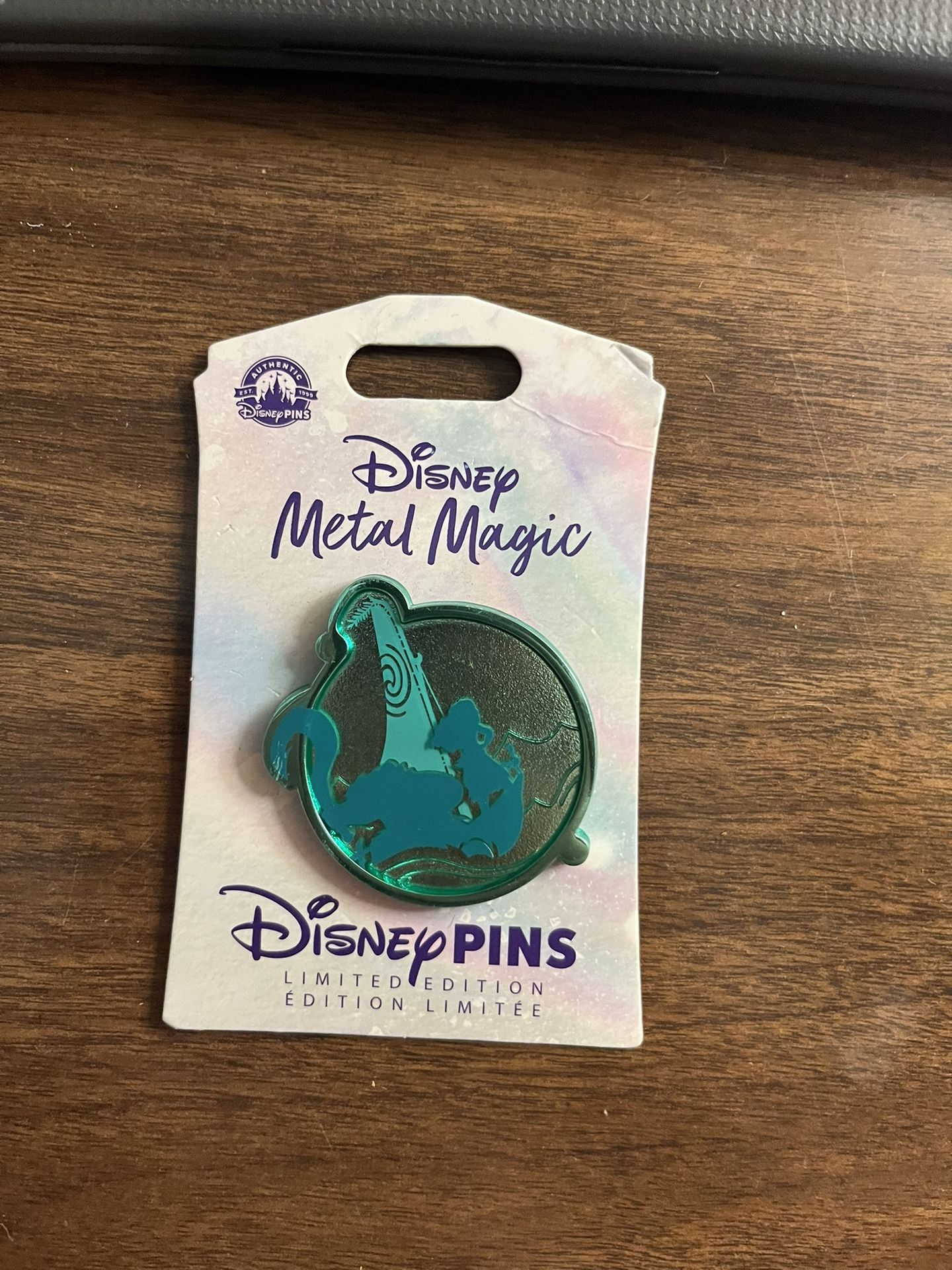 Disney Metal Magic Pin (back Broken)