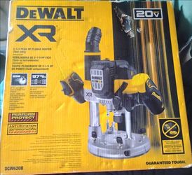 DeWalt plunge base router