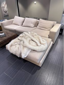 Modani 3 peice couch with ottoman