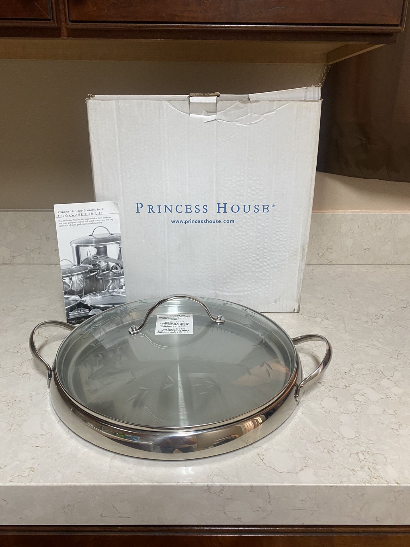 Princess House Culinario Series Healthy Cookware 13” Round Griddle for Sale  in Fresno, CA - OfferUp