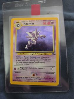 Haunter fossil unlimited holo