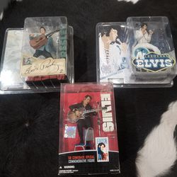 3 Different Elvis Figures (Mcfarlane)