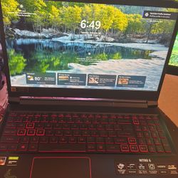 Acer Nitro 5 Gaming Laptop 1650 Super Ti, Ryzen 5 6000, 16 Gb Ram 