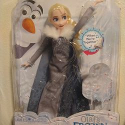 Disney Olaf’s Frozen Adventure Musical Elsa doll Singing Doll