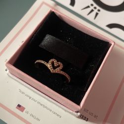 Pandora Heart Shaped Ring