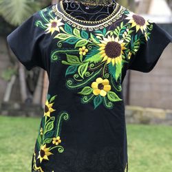 Large Women’s Embroidered Blouse