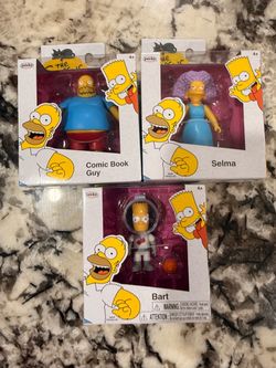 The Simpsons Jakks Figure Set of 3