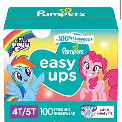 Pampers Easy UPS “training Underwear” (My Little Pony) Size 4T-5T