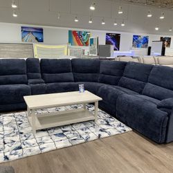 POWER RECLINING HEAD & FOOTREST SECTIONAL ON SALE AVAILABLE IN GRAY OFFER ENDS 11/30/25!!*** 