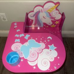 Unicorn Toddler Chair Desk