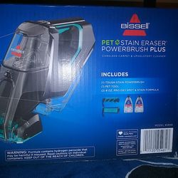 Bissel cordless shampooer