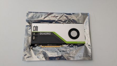 NVIDIA QUADRO RTX 4000 Gaming Workstation AI LLM Graphics Video Card Single Slot GPU