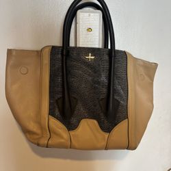 Pour La Victoire handbag PLV BUTLER stingray purse embossed leather tote logo  