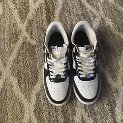 Bape Shoes Black And White Size 10