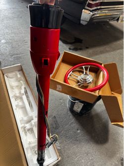 1972 Chevy Truck C10 steering wheel and column