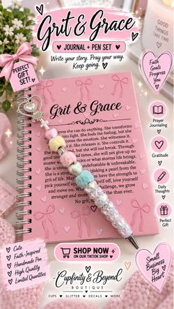 FAITH NOTEBOOK AND PEN