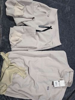 FIGS Scrub body suit top and bottom XS